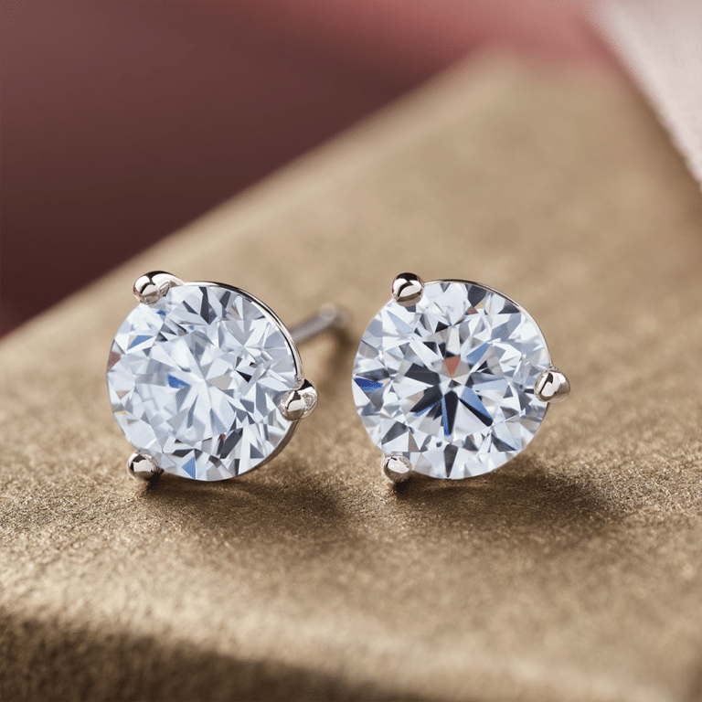 Diamond Stud Earrings
