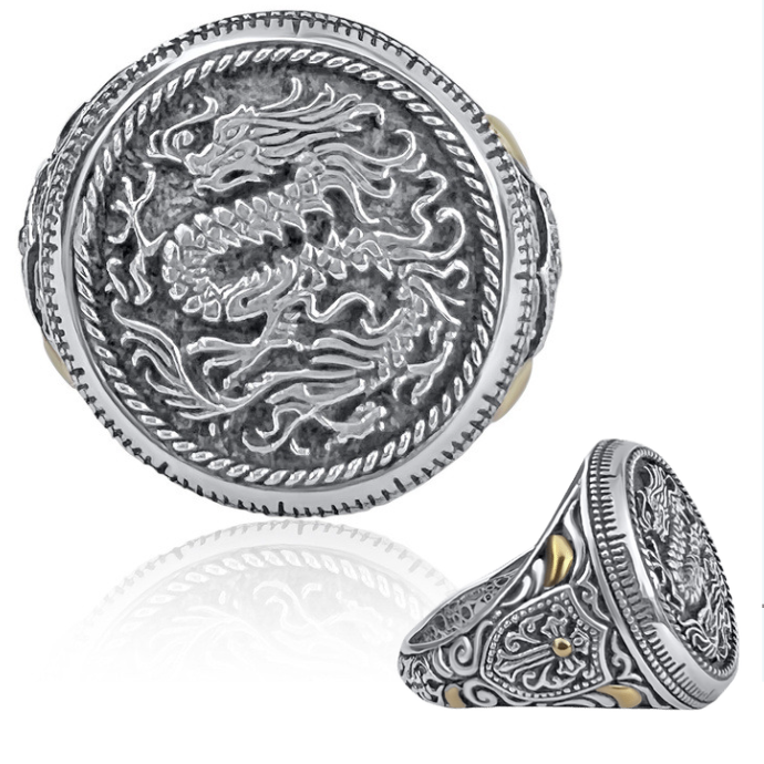 Men's Spirit Dragon Ring