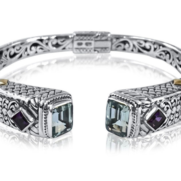 Princess Cut Bangle