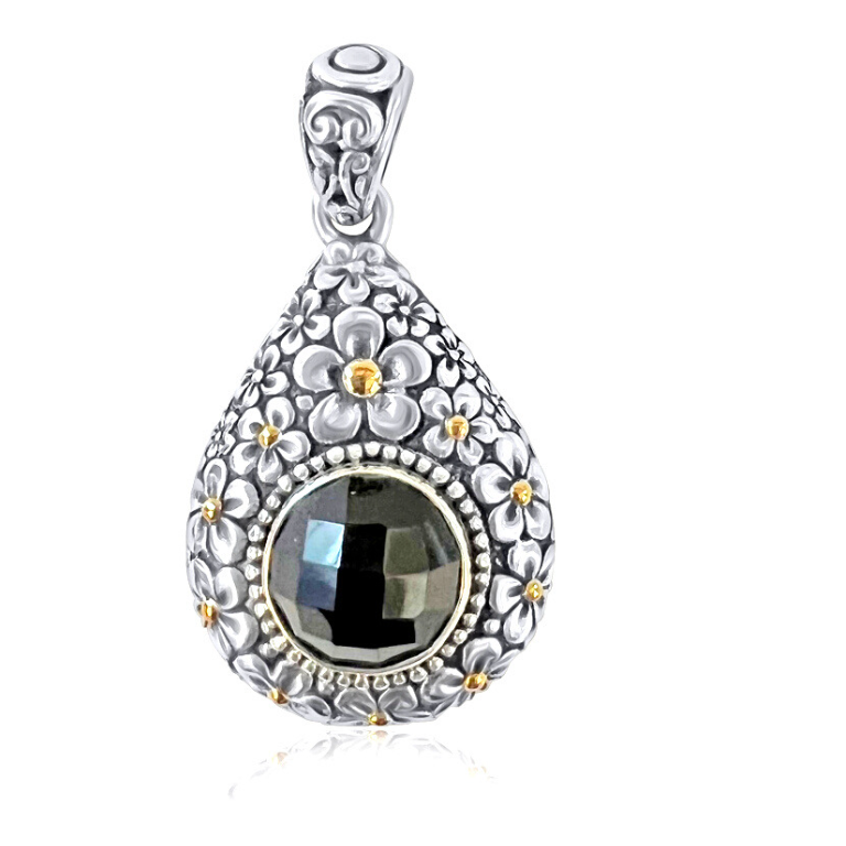 Sweet Daisy Pendant - Onyx