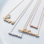 Fashion 3 Word Necklace